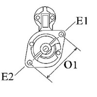 HC-Cargo Anlasser Starter 1.8 Kw Passend FüR BMW 7Er 745I Li 735I E65 E66 E67
