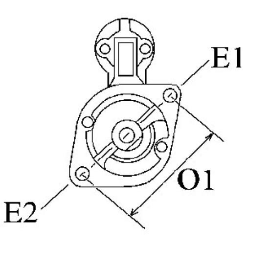 HC-Cargo Anlasser Starter 1.8 Kw Passend FüR BMW 7Er 745I Li 735I E65 E66 E67-image