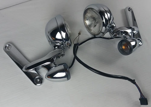 HARLEY 07 CVO ELECTRA GLIDE TOURING PASSING LAMP FOG LIGHT TURN SIGNALS 68836-04