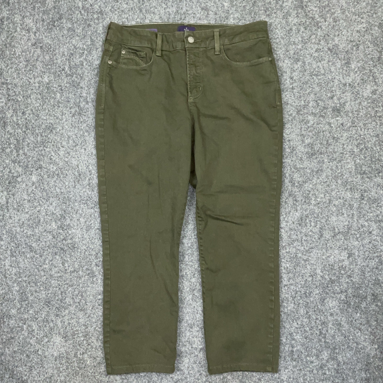 Womens Size 6 Green Clarissa Ankle Lift X Tuck