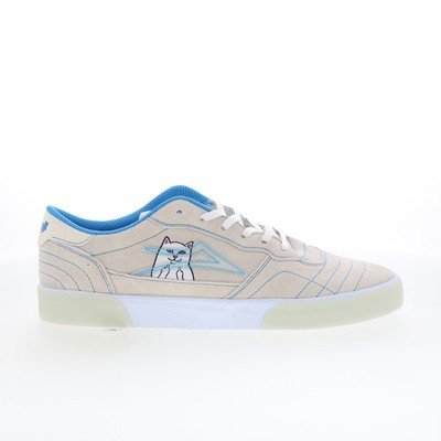 Lakai Cambridge Mens Gray Suede Lace Up Skate Inspired Sneakers Shoes