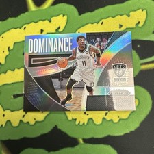 2021-22 Kyrie Irving No. 15 Nets Silver Holo Prizm Refractor SP