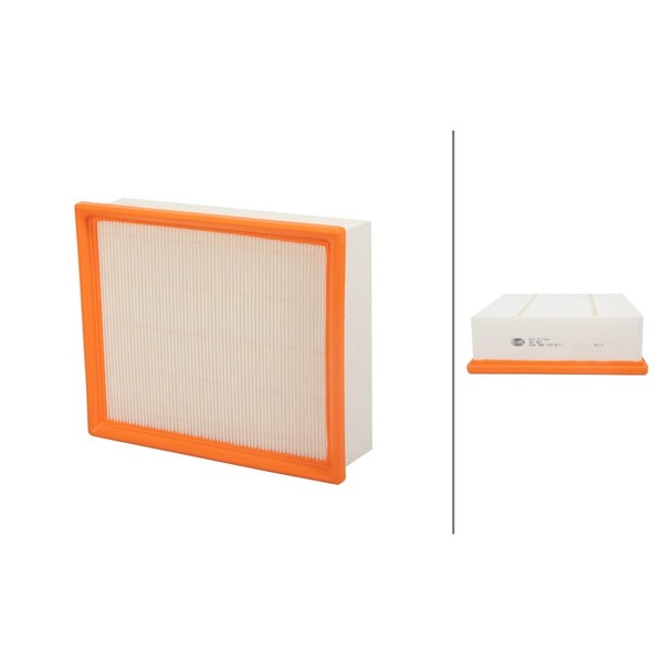 Luftfilter-Einsatz 254 X 212 Mm Hella Iam-Expertise Passend FüR U.A. Audi A6-image