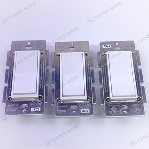 3-Pack GE In-Wall ADD-ON Switch ZW2004 For GE Smart Control  Zigbee Z-Wave *READ