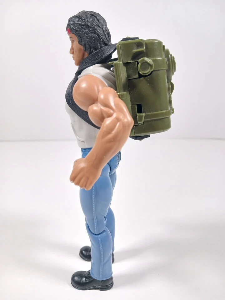 Vintage 1986 Coleco John Rambo Fire Power 7" Action Figure - Image 2 of 4
