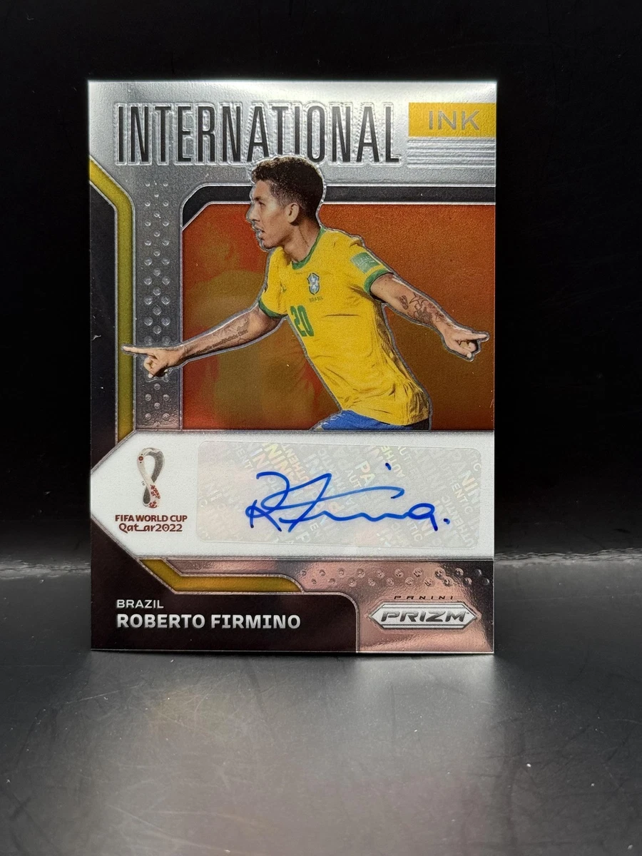 2022 Panini Prizm World Cup Qatar - Roberto Firmino #I-RFO for