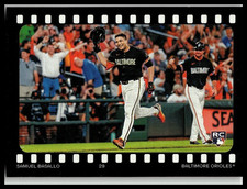 2026 Topps Heritage Samuel Basallo Ready and Action #RA-SB RC Rookie Orioles