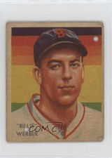 1934-36 National Chicle Diamond Stars R327 Billy Werber #61 rs2