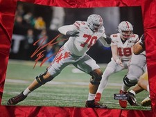 JOSH FRYAR #70 HAND SIGNED 8X10 AUTOGRAPH OHIO STATE BUCKEYES FOOTBALL W/ COA 2