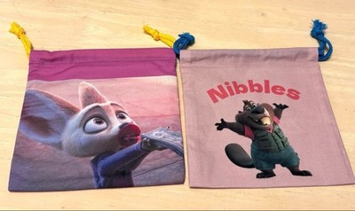 Zootopia 2 Pouch Bag 2-Piece Set Nibbles D. Finnick