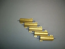 LOT of 5 Dale RH-50 Resistor .05 OHM 50 Watt 8838 - NEW - RH050R5000FC02