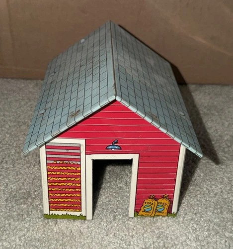 VINTAGE OHIO ARTS FARM SMALL FARM BUILDING OATS STORAGE? USA MADE