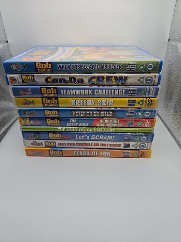 Bob The Builder Kids DVD Bundle X10 Free Postage Kids Dvd