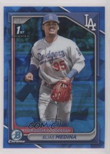 2024 Bowman Chrome Sapphire Edition Prospects Elias Medina #BCP-183 11s9