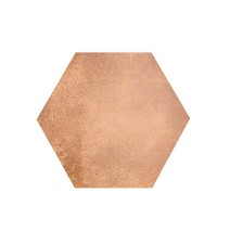 Copper Brown Hexagon Porcelain Tiles in Matt - Wall Floor Kitchen Bathroom Tiles