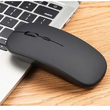 Dual Mode Wireless Mouse 2.4 GHz Bluetooth-Compatible Mouse