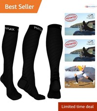 Physix Gear Compression Socks 20-30 mmHg - Unisex Support for Travel  Running