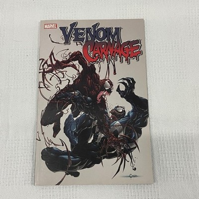 Venom Vs. Carnage Peter Milligan Clayton Crain Marvel Comic Paperback 2004 Gray
