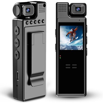 KAMREA HD 1080P Mini Körperkamera, Bewegungserkennung 6 h Akkulaufzeit
