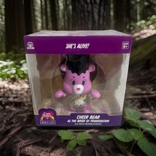 Care Bears X Universal Monsters Cheer Bear As The Bride Of Frankenstein NEW TOY