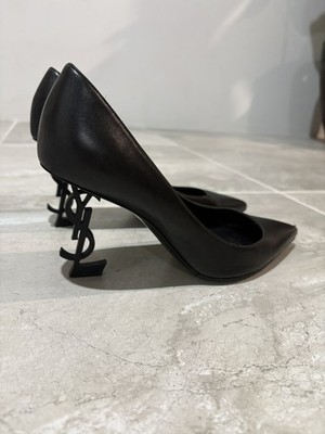 YSL Logo Heels