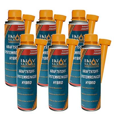 INOX  Kraftstoffsystemreiniger Hybrid Additiv, 6x250 ml - Für Otto-Hybridmotoren