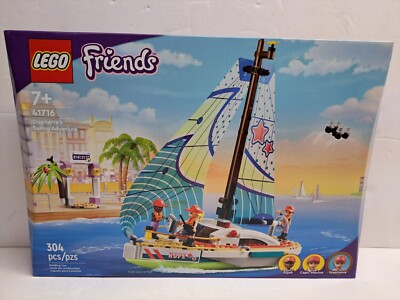 Lego Friends 41716 Stephanie's Sailing Adventure Building Toy Playset ...
