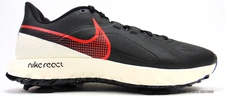 NIKE REACT INFINITY PRO GOLF SHOES BLACK SAIL CRIMSON CT6620-002 MEN 'S SIZE 8.5