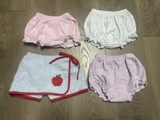 baby girls assorted bloomers/ diaper covers lot School Skort