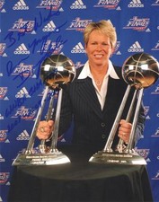 ANN MEYERS DRYSDALE SIGNED 8X10 PHOTO PHOENIX MERCURY AUTHENTIC AUTOGRAPH