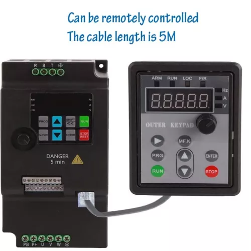 220V 380V 1.5KW 2.2KW 4KW 5.5KW Frequenzumrichter Frequenzumwandler Inverter VFD - Photo 5/33