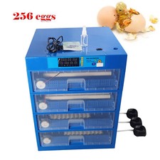 Automatic 256 Eggs Incubator Machine Temperature and Humidity Dual Display