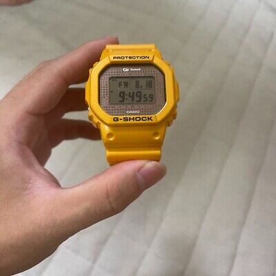 Casio G-Shock Gb-5600B Digital Quartz Men Metallic Yellow Casio G-Shock Gb-5600B Digital Quartz Men Metallic Yellow