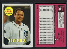 2018 Topps Heritage MAGENTA BACK Variation *** MIGUEL CABRERA  #40 SP   MINT