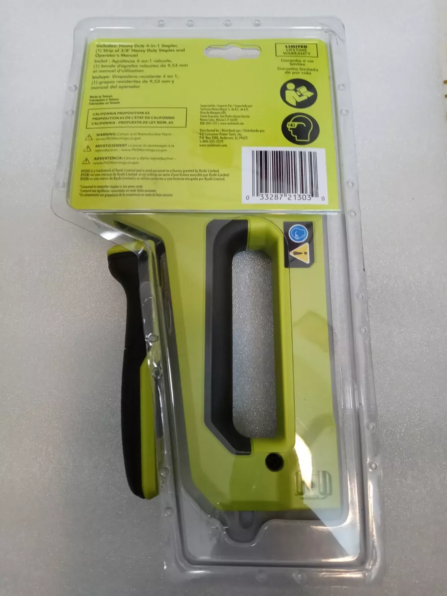 Heavy Duty 4-in-1 Stapler - RYOBI Tools