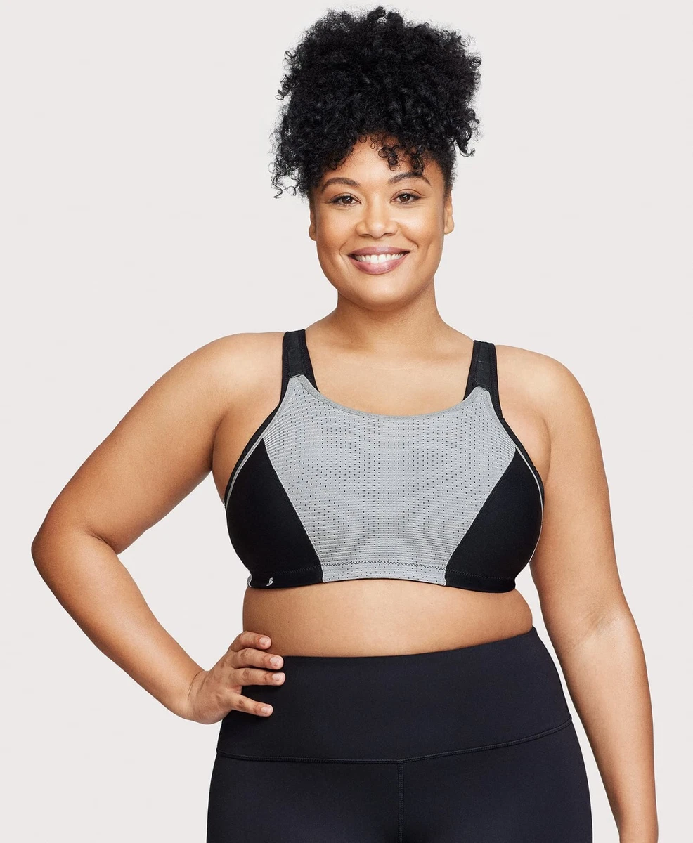 Glamorise 1166 Sports Bra Custom Control Full Figure Plus Size