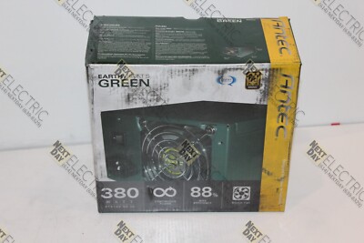 Antec, DT1301CVA0004356, Greenwatts ATX12v  380 Watt Computer Power Supply