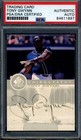 Tony Gwynn PSA DNA Coa Signed 1999 Upper Deck SP Autograph