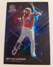 Bryce Harper 2021 Panini Spectra Prizm Deep Space Case Hit Insert SSP WOW DS-BH