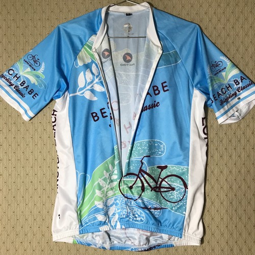 PACTIMO Womens Beach Babe Jersey XL Bicycling Classic Huntington Beach 3/4-Zip - Picture 10 of 16