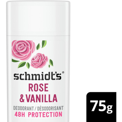 2-Pack Schmidt's Natural Origin Deodorant Rose & Vanilla