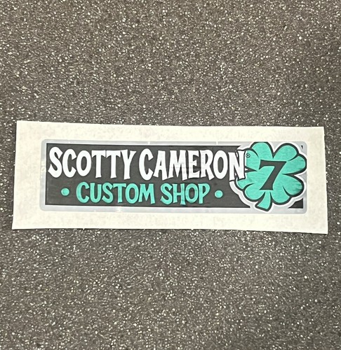 Scotty Cameron Custom Shop USA - Bande De Manche De Putter - Autocollant étiquette