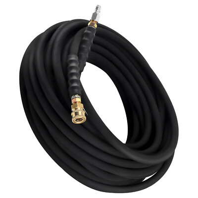 #ad 3 8In x 100ft 6000psi Pressure Washer Hose Non Marking Leak Proof Cold HighTemp $100.44