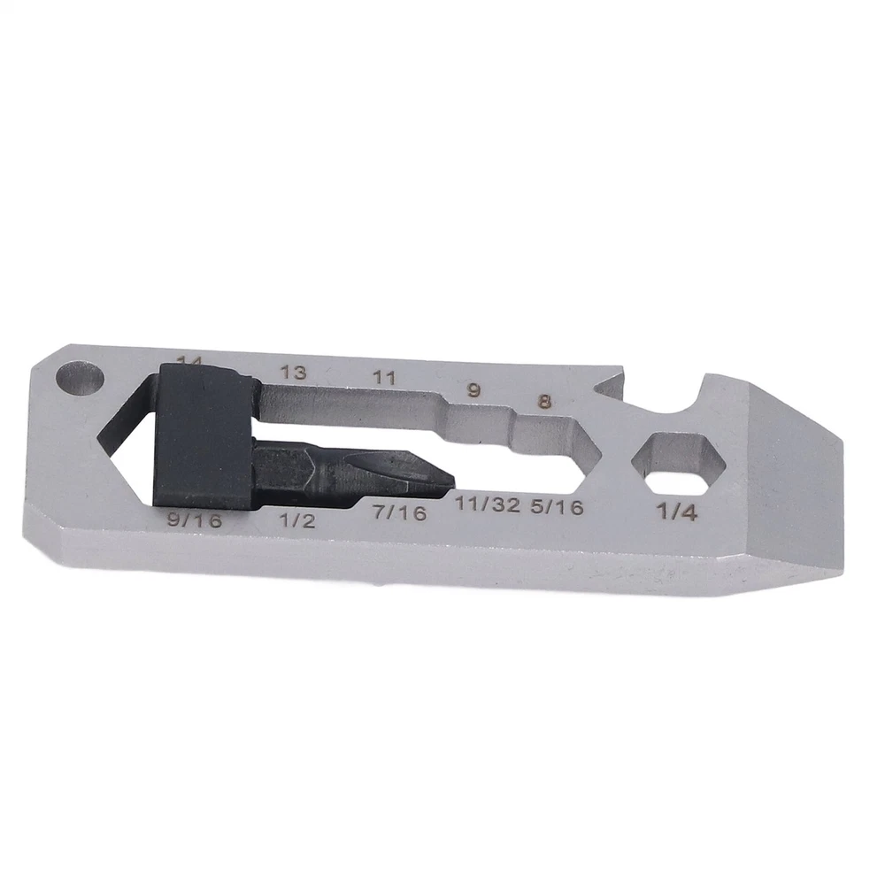 Multi-tool 7 In 1 Screwdriver Bottle Opener Wrench Keychain Hand Tool Outdoor