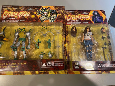 90's CYBERFROG and ALL CAPS HEATHER SWAIN SET!