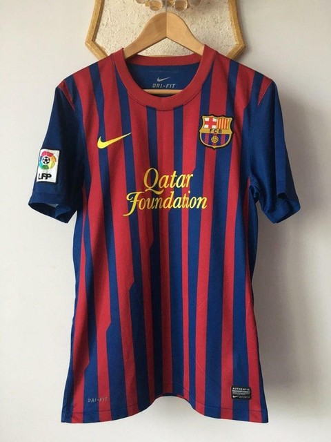 FC BARCELONA 2011 2012 HOME FOOTBALL SOCCER SHIRT JERSEY CAMISETA NIKE ADULT S - eBay