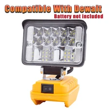 LED Work Light for Dewalt 18V/20V Li-Ion Battery Cordless Portable Work Light