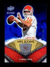 2008 UPPER DECK ICONS NFL ICONS BLUE NFL24 BRODIE CROYLE 184/250 CHIEFS