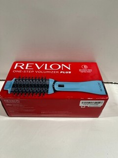 REVLON One Step Volumizer PLUS 2.0 Hair Dryer and Hot Air Brush Mint Blue Green