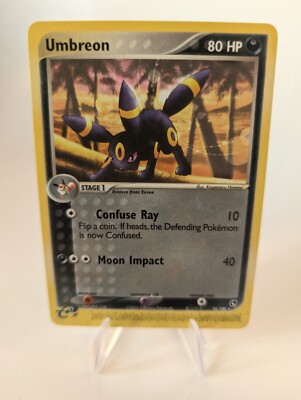 Umbreon EX Sandstorm Excellent Pokemon Card Englisch